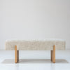 Avena Upholstered Bench Front View 2