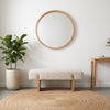 Avena Upholstered Bench Indoor View 1