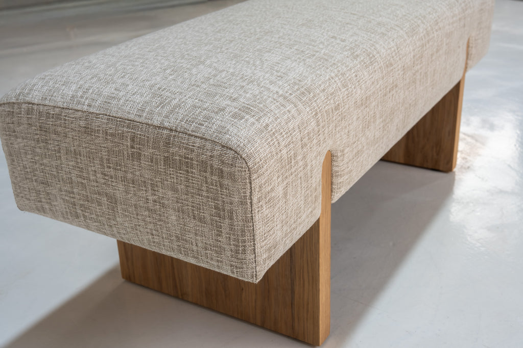 Avena Upholstered Bench Perspective View 12
