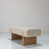 Avena Upholstered Bench Front View 6Avena Upholstered Bench Perspective View 4