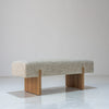 Avena Upholstered Bench Perspective View 9
