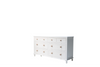 Avery Chest of Drawers White Background View 2