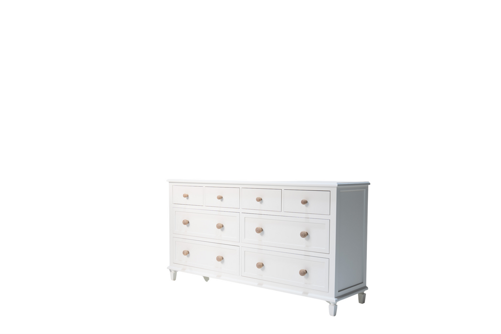 Avery Chest of Drawers White Background View 2