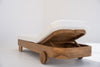 Azzura Teak Sun Lounger Perspective View 10