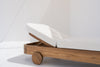 Azzura Teak Sun Lounger Perspective View 11
