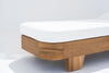 Azzura Teak Sun Lounger Perspective View 6