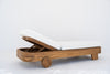Azzura Teak Sun Lounger Perspective View 8