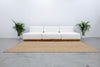 Bakoo Outdoor Teak Sofa Front view