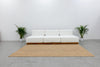 Bakoo Outdoor Teak Sofa Front view