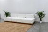 Bakoo Outdoor Teak Sofa Side view