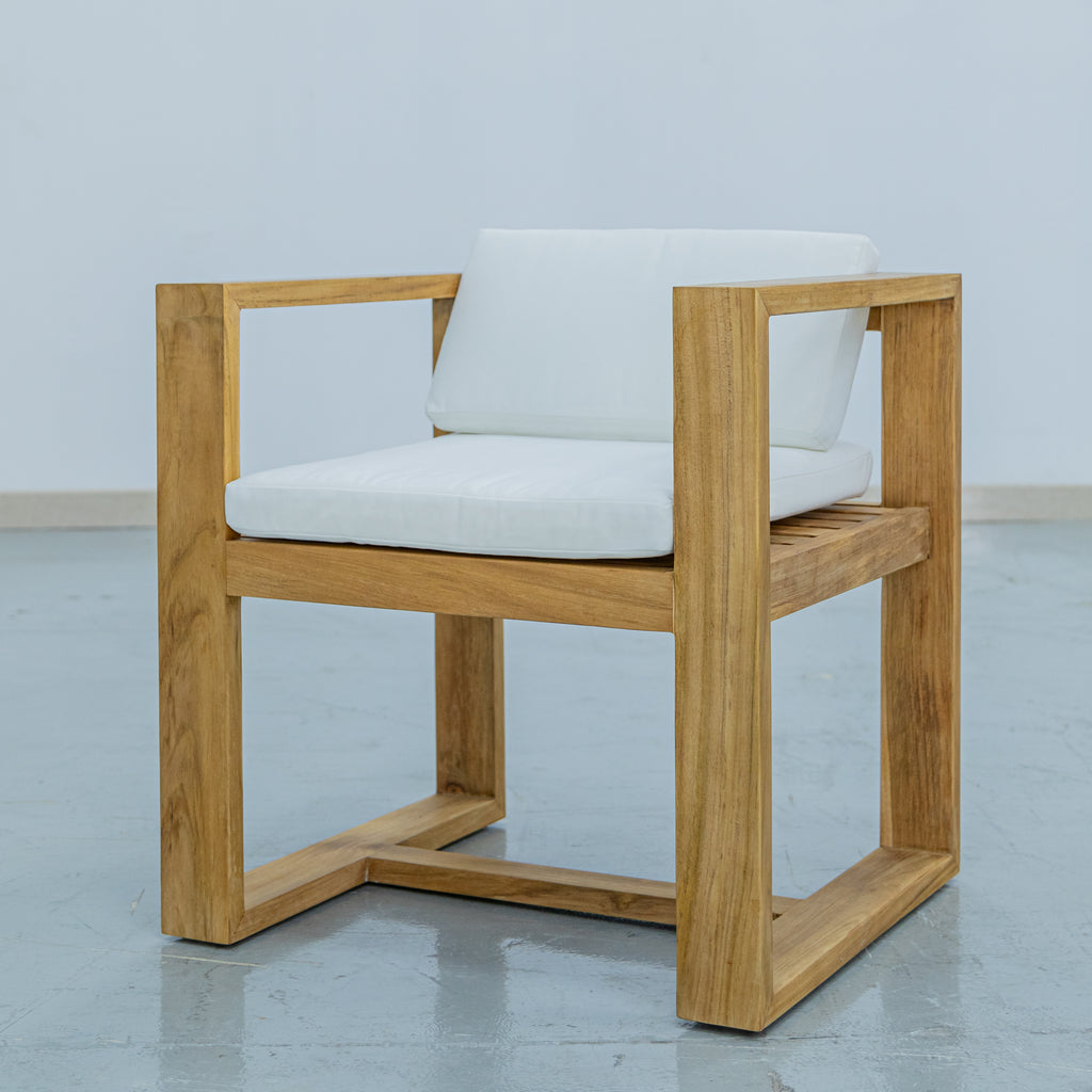 Barron Dining Arm Chair Side view 3
