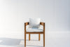 Bayside Teak Outdoor Dining Chair Front view