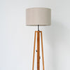 Beacon Wood Floor Lamp Front Perspective View 1