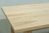 Belinda Ashwood Dining Table Detailed Top Texture Perspective View 1