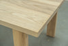 Belinda Ashwood Dining Table Detailed Top Texture Perspective View 2