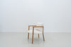 Belluno Oak Dining Chair Perspective View 2