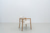 Belluno Oak Dining Chair Perspective View 4