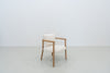 Belluno Oak Dining Chair Perspective View 5