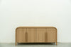 Bergen Oak Sideboard Front view 3