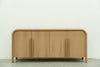 Bergen Oak Sideboard Front view 4