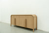 Bergen Oak Sideboard Perspective View 2