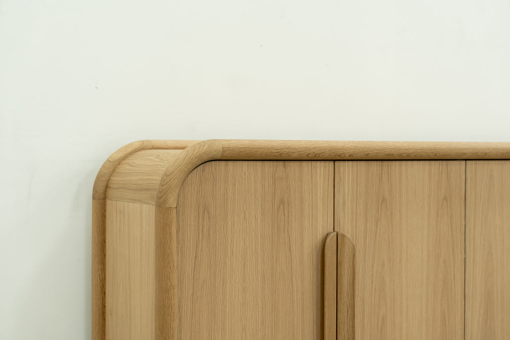 Bergen Oak Sideboard Perspective View 5