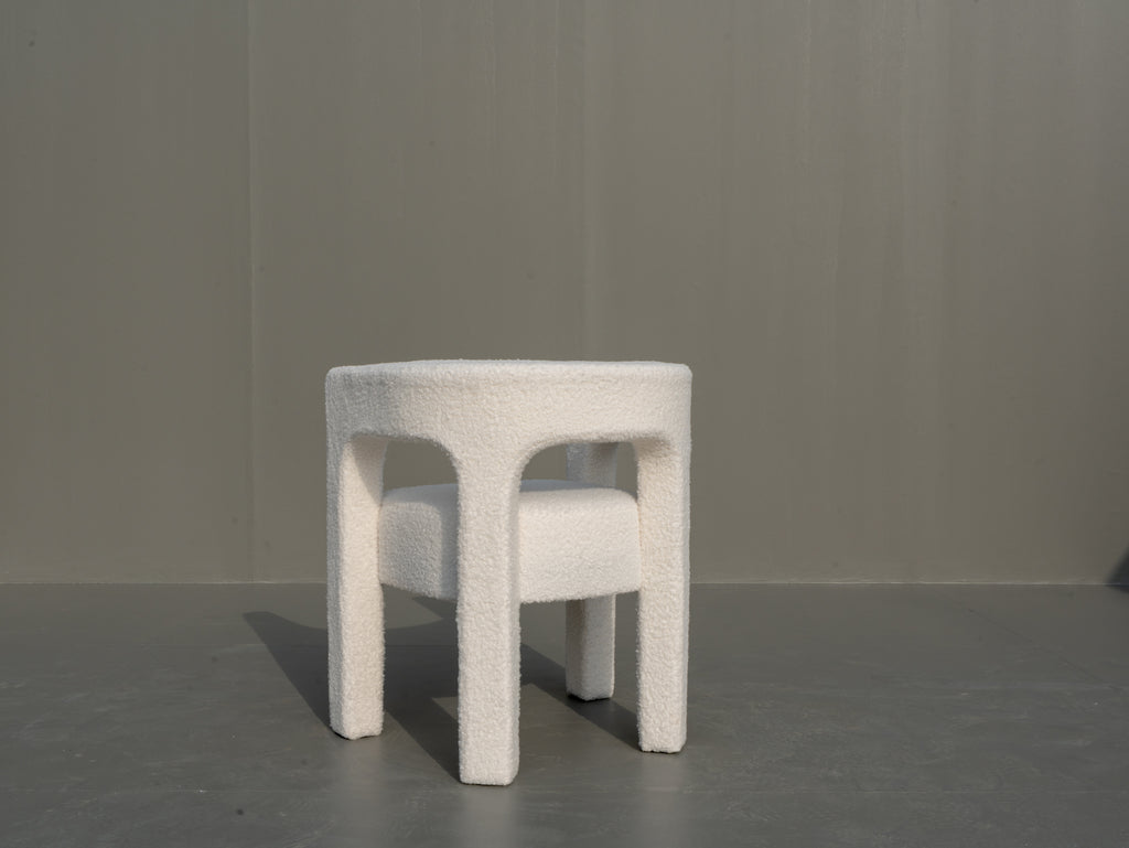 Blanca Boucle Chair Back view 2