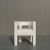 Blanca Boucle Chair Front view