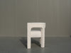 Blanca Boucle Chair Side view 2