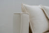 Bruges Linen Chair Close Up Detailed Fabric View 2