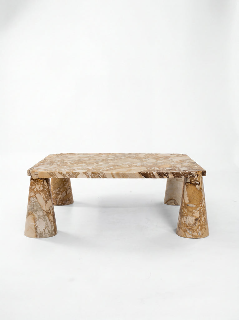 Calacatta Gold Marble Coffee Table Front View 2