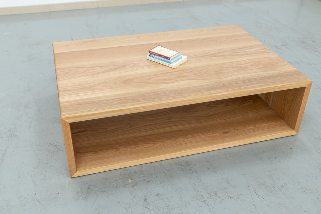 Canyon Oak Coffee Table Front view 2