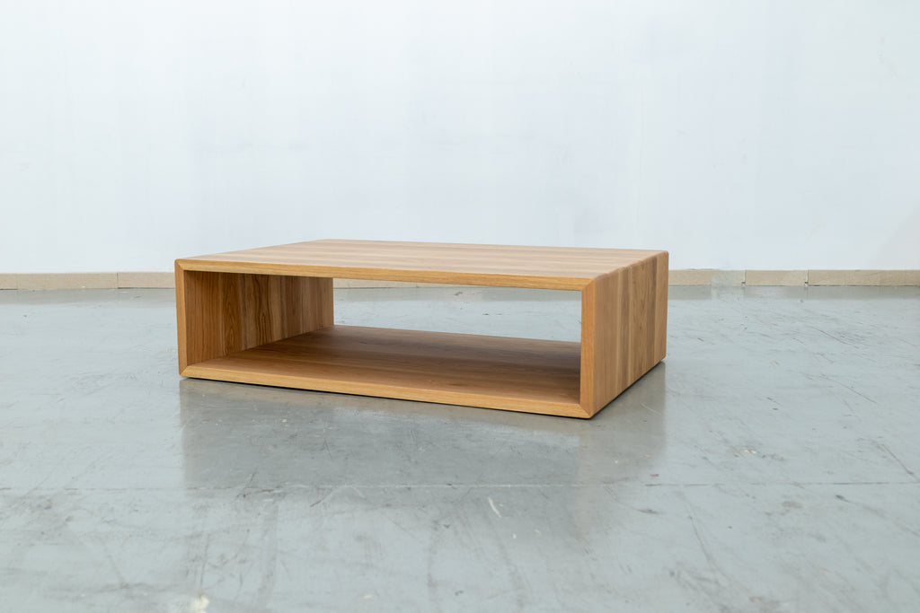 Canyon Oak Coffee Table Side view 3