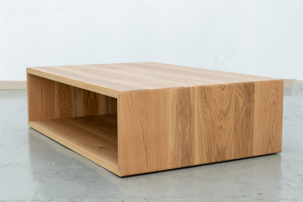 Canyon Oak Coffee Table Side view 4