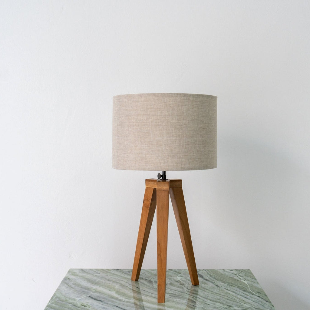 Cape Tripod Table Lamp Front Perspective View 2