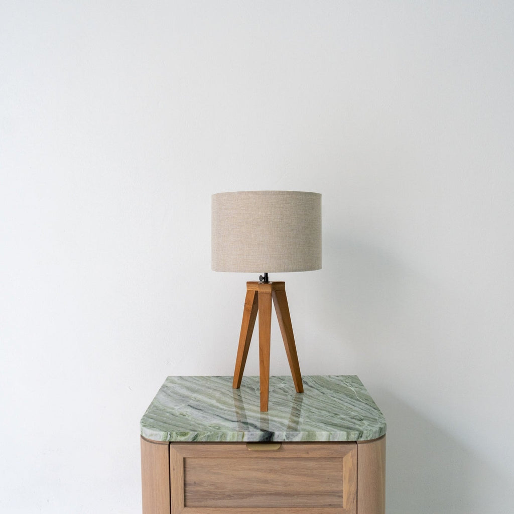Cape Tripod Table Lamp Front Perspective View 3