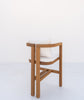 Capri Teak Bar Chair Back view 4