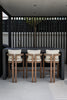 Capri Teak Bar Chair Customer Home 4