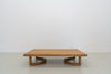 Capri Teak Coffee Table Front View 2