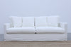 Caroline Slipcovered Linen Sofa