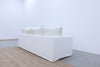 Caroline Slipcovered Linen Sofa Back view