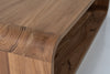 Caspian Teak Coffee Table Detailed Top Texture View 2