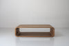 Caspian Teak Coffee Table Front View 2