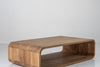 Caspian Teak Coffee Table Perspective View 4
