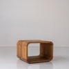 Caspian Teak Side Table Perspective View 1