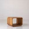 Caspian Teak Side Table Perspective View 2