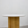 Ceasar Dining Table Front Perspective View 5