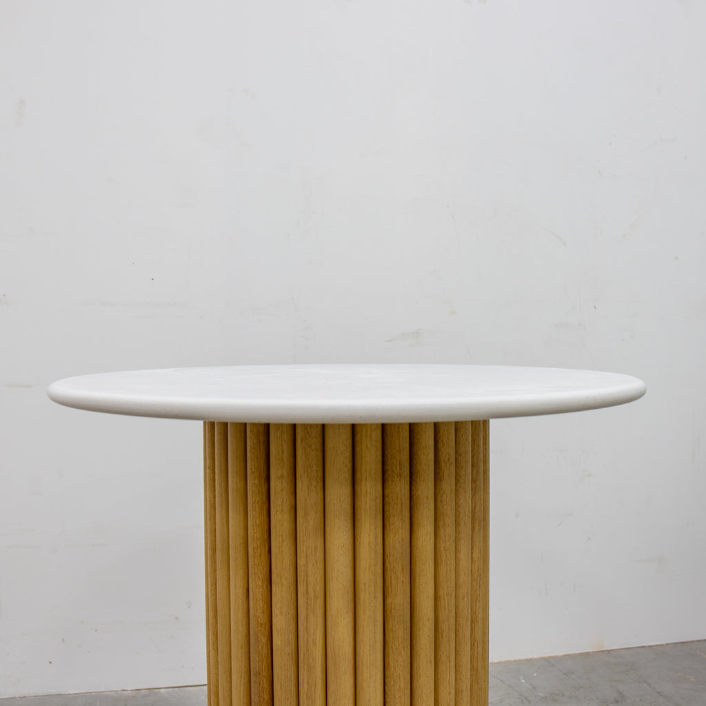 Ceasar Dining Table Front Perspective View 5