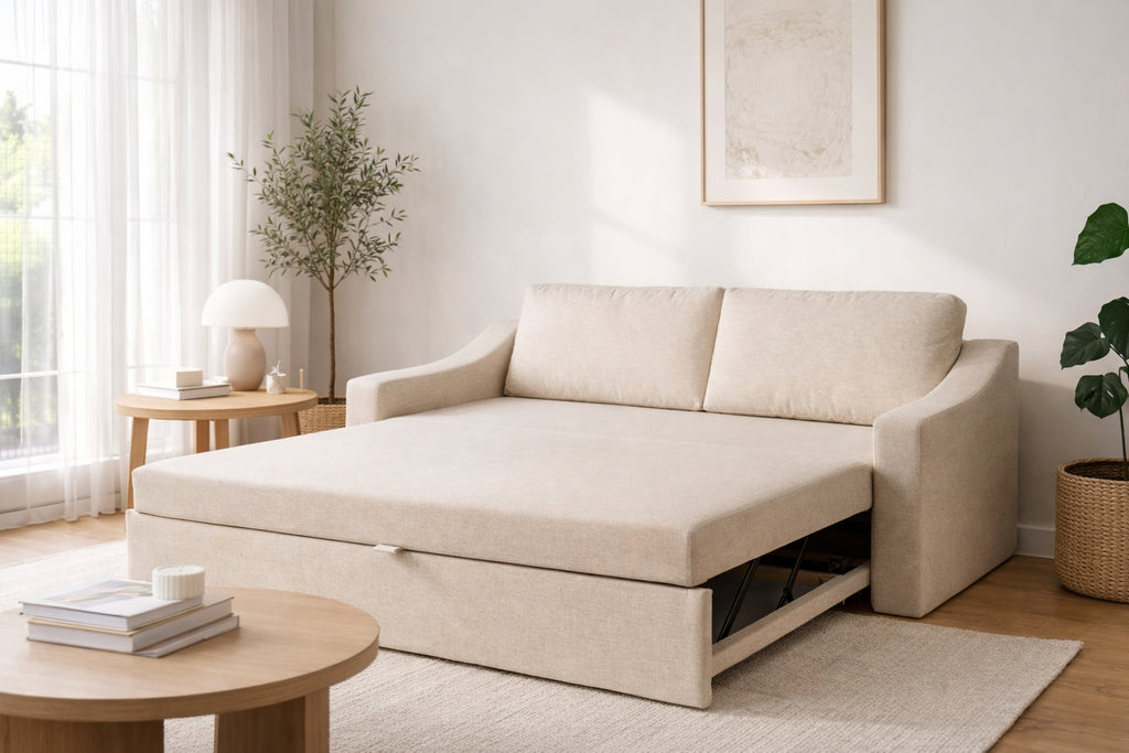 Charleston Sofa Bed Indoor Perspective View 1