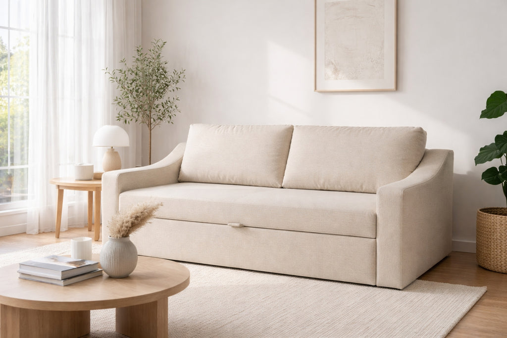 Charleston Sofa Bed Indoor Perspective View 2